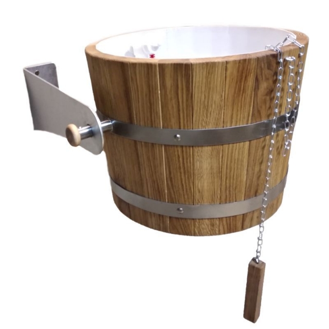 Apsipylimo kubilas 20l, i&scaron; ąžuolo